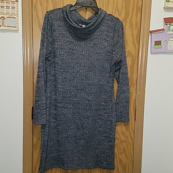Charlotte Russe Navy Blue XL Sweater Dress - Picture 2 of 3